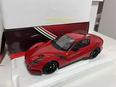 BBR 1:18 1/18 Diecast Ferrari F12 TDF Red With Black Wheel  Brand New • $323.18