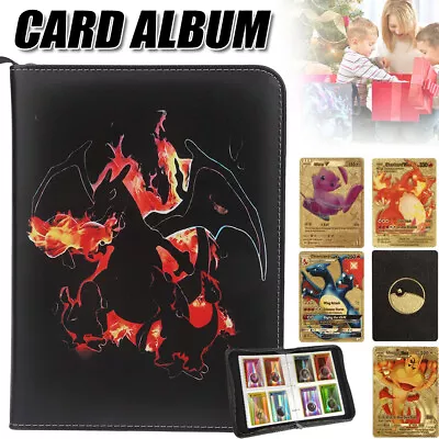 400 Pockets Card Album Sports Cards Binder Book Game Card Collectors Holder Case • $23.89