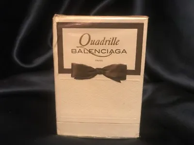 Rare! Vintage 50's Balenciaga Quadrille Perfum Extract Old Formula 1/2 OZ Sealed • $179.99