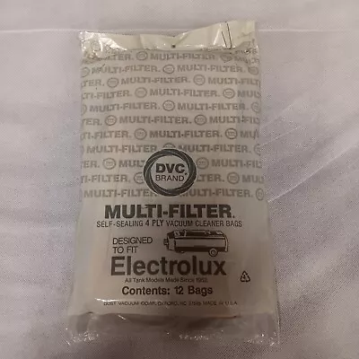 Electrolux Vacuum Cleaner Bags C 12 Pk (Canister Tank Models) DVC 4 Ply • $12.88