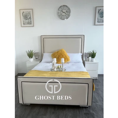 £499.99 • Buy LOGAN LUXURY Sleigh Bed 3FT 4FT 4FT6 5FT 6FT AVAILABLE FAST DELIVERY NATION WIDE