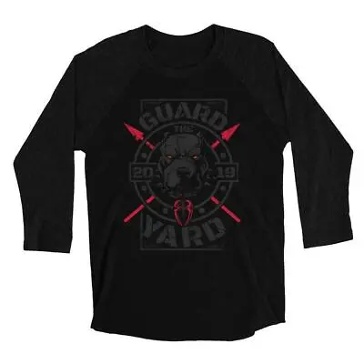 Wwe Roman Reigns “guard The Yard” Raglan Long Sleeve T-shirt All Sizes New • £19.99