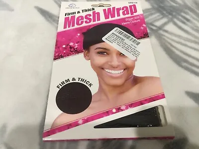 Dream Firm & Thick Mesh Wrap With Closure (Item #119 Black) One Size C • $7.19