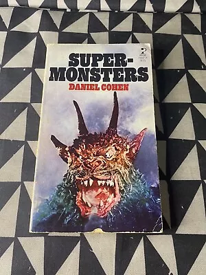 Super-Monsters Daniel Cohen Mass Market Paperback 1978 FIRST PRINTING • $8