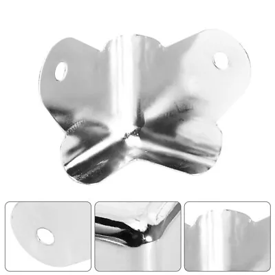  24 Pcs Speaker Edges Guard Cover Metal Case Cabinet Corner Protectors Iron • £11.44