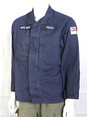 £9.99 • Buy Genuine Surplus Royal Navy British Naval Lightweight Jacket H/W Shirt Badged G2