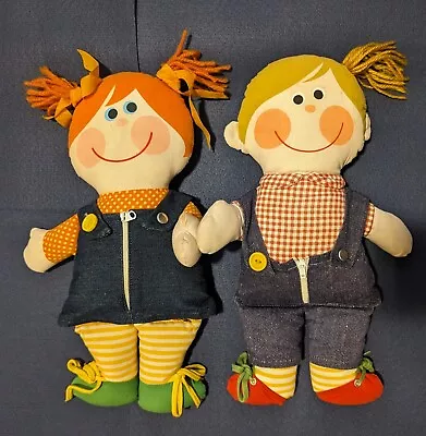 Vintage Playskool Dressy Bessy & Dapper Dan Dolls 1970s SEE All Photos  • $19