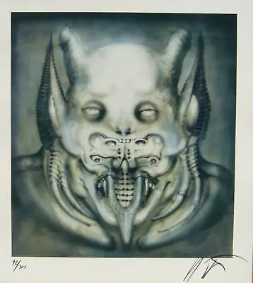 DAEMON Print By H.R. Giger.  Signed Edition Of Just 300 On Archival Paper. NEW • $449.50