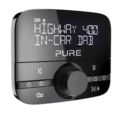 £62 • Buy Pure Highway 400 In-car Dab/dab Audio Adapter With Bluetooth FM Transmitter