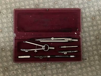  Omega Precision Drawing Sets  No 555. Vintage Compass Or Drafting Set • $20