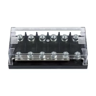 OPEN BOX Victron 6-Way Mega Fuse Holder W-Busbar - 500A • $23.53