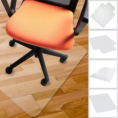 Office Chair Mat Carpet Protector Tile Floor Clear PVC Desk Chair Mat Non Slip • £14.95