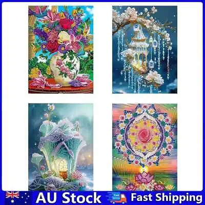 5D DIY Special Shaped Drill Diamond Painting Art Embroidery Craft Kit Home Decor • $5.95