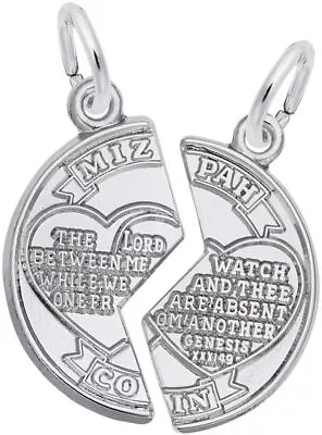 Sterling Silver Mizpah Charm By Rembrandt • $30