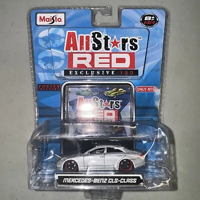 1/64 MAISTO ALL STARS RED EXCLUSIVE 100 MERCEDES BENZ CLS CLASS SILVER Target • $23.14