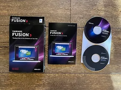 VMware Fusion 3 Windows Experience On The Mac FUS3-ENG-M-CP • $15