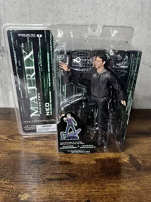 NEO The Matrix Series 2 Revolutions Reloaded Action Figure McFarlane 2003 • $20.69