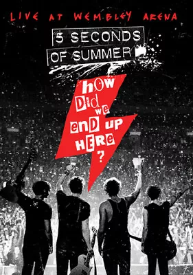 5 Seconds Of Summer: How Did We End Up Here?/Live At Wembley DVD (2015) 5 • $4.30