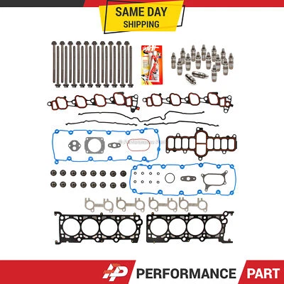 $150.99 • Buy Bolts Lifters Head Gasket Set Fit 00-05 Ford E150 E250 E350 F150 F250 F350 5.4