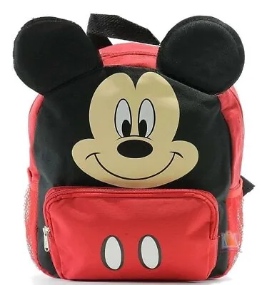 New Mickey Mouse Club House 3D Ears Small Toddler Backpack-8680 • $21.25