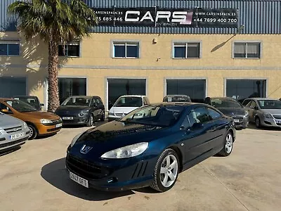 Peugeot 407 Coupe 2.7 V6 Hdi Auto Spanish Lhd In Spain 141000 Miles Superb 2008 • £4475