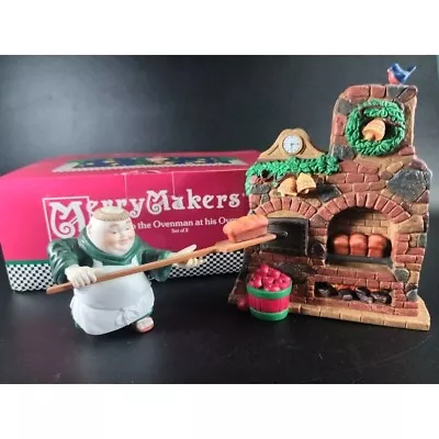Dept. 56 Merry Makers Otto The Ovenman At His Oven NIB • $15