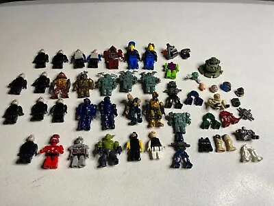 Mini Figures Lot Parts Pieces Mega Bloks Halo Transformers Kyrstal Warriors • $19.99