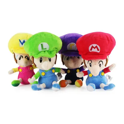 Super Mario Bros For Kids Birthday Xmas Gift Plush Toy Stuffed Doll Soft Animals • $18.68