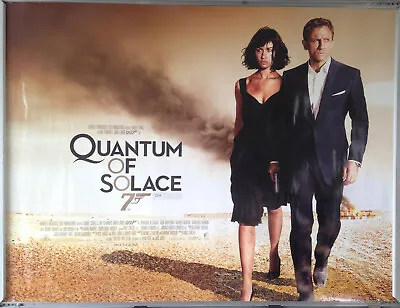 Cinema Poster: JAMES BOND QUANTUM OF SOLACE 2008 (Main Quad) Daniel Craig • £74.95