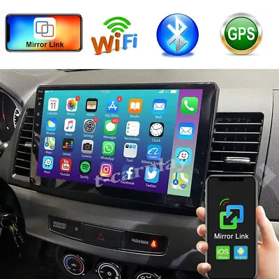 10.1'' Apple Carplay For Mitsubishi Lancer 2008-12 Android Auto Car Stereo Radio • $105.99