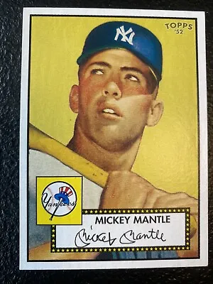 Mickey Mantle 2006 Topps ‘52 Yellow Parallel Short Print #311 New York Yankees • $14.99