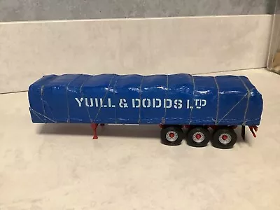 Corgi Model Truck 1:50 Scale - YUILL & DODDS SHEETED TRAILER • £10.50