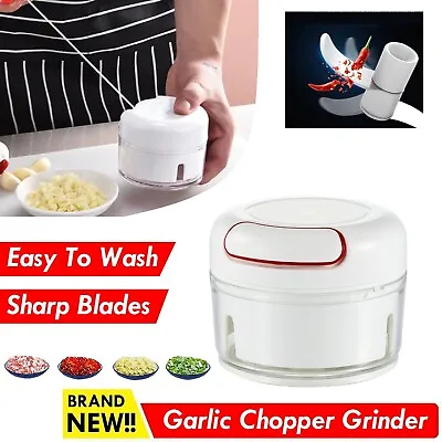 Garlic Food Chopper Fruit Vegetable Chopper Grinder Blender Crusher • $16.49