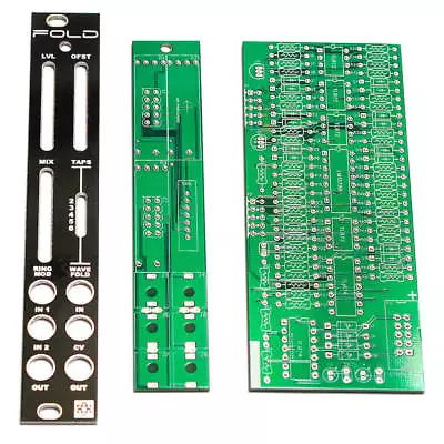 Synthrotek FOLD PCBs And Panel - Wavefolder / Ring Modulator Eurorack Module • $47.68