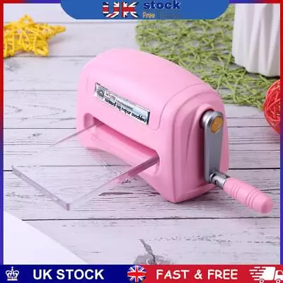 Die Cutting Embossing Machine Portable Die-Cut Machine Tool For Card Making (B) • £25.39