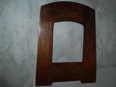  Vintage Old Wooden Picture Frame   Brown Original • £38