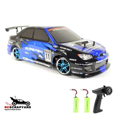 RC Cars Drift Car HSP Subaru WRC 1/10 RTR Electric Radio Control - Not A Toy • £179