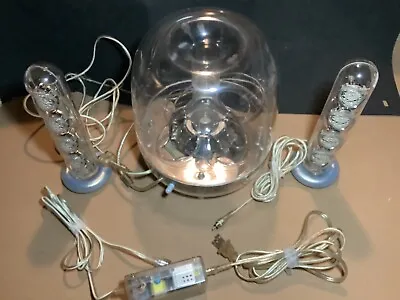 Vintage Harmon Kardon SoundSticks I Glass Speaker System • $95