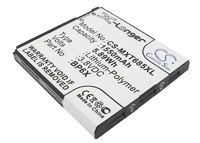 Replacement Battery For Motorola SNN5891A Mobile SmartPhone • $22.87