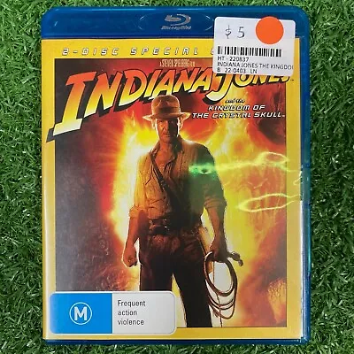 $5 • Buy Indiana Jones And The Kingdom Of The Crystal Skull - Blu-ray (Region B)