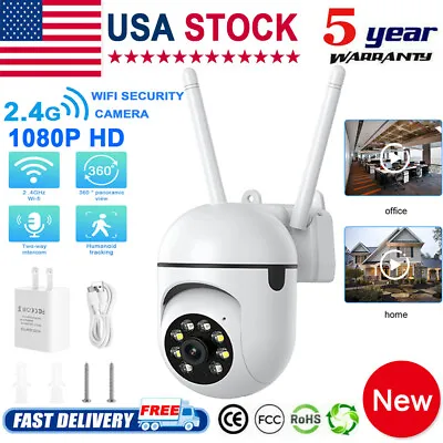 Wireless Security Camera System Outdoor Home 4G Wifi Night Vision Cam 1080P HD • $15.99