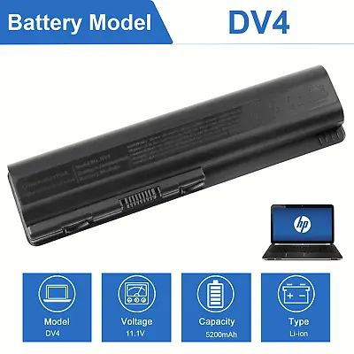 DV4 Laptop Battery For HP Pavilion DV5 CQ60 CQ61 CQ70 CQ71 Series 484170-001 NEW • £13.99