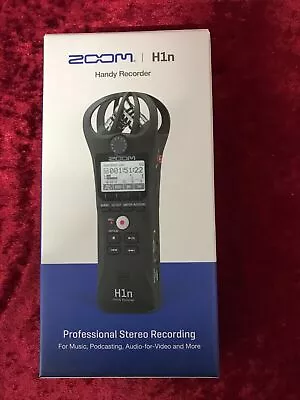 ZOOM H1n Linear PCM Portable Digital Handy Recorder 100% Genuine Product • £84.08