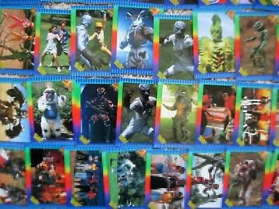 POWER RANGERS CARDS New Season You Pick Banded Fronts Multi-Color Backs 1994 • $0.99