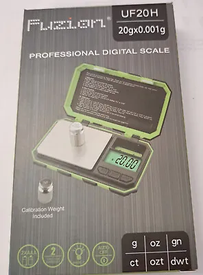 Scale Digital Fuzion Model UF20H 20 X 0.001g Pocket Scale • $32.99