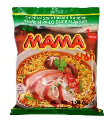 Mama Noodles Pa-Lo Duck Instant Noodles 1.94 Oz X 30 Packs FAST SHIP! • $19.99