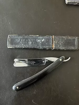 Antique/Vintage Wade & Butcher The Celebrated Hollow Ground Razor • $158