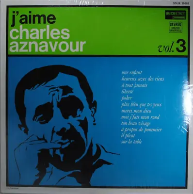 J'Aime Charles Aznavour Vol. 3 LP 1964 G-VG Ducretet SDUX 20092 Une Enfant Etc • £90.99