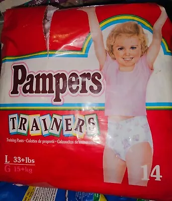 Vintage Pampers Trainers Diapers • $149