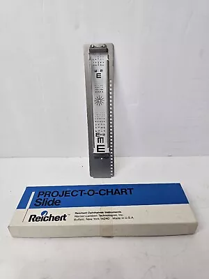 Childs Eye Project Chart Slide Project-O-Chart POC American Optical Reichert Vtg • $22.99